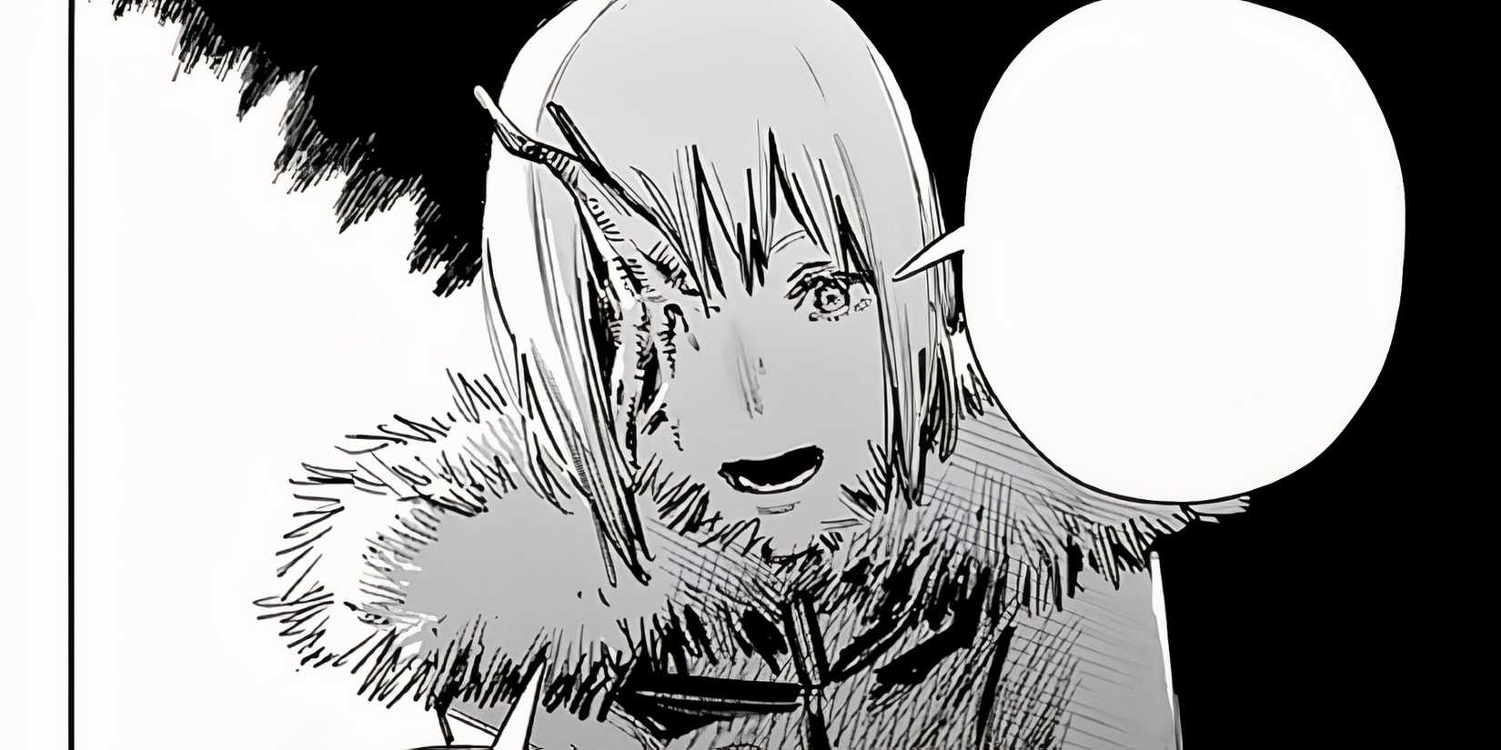 Sulya's first appearance in the manga Fire Punch.