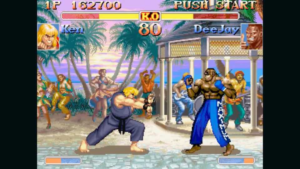 Super Street Fighter II Turbo In Game Screenshot 1