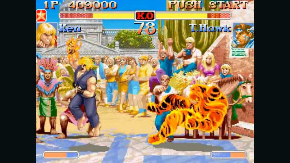 Super Street Fighter II Turbo In Game Screenshot 4