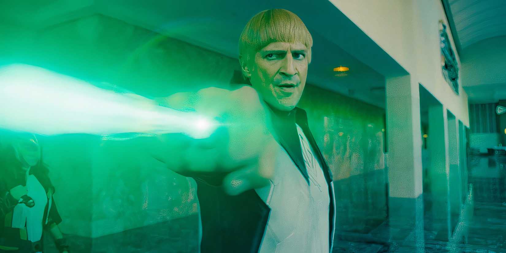 Nathan Fillion as the Green Lantern in Superman