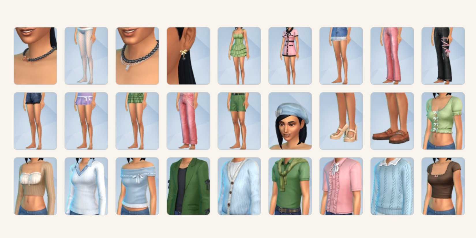 sweet allure kit the sims 4 items