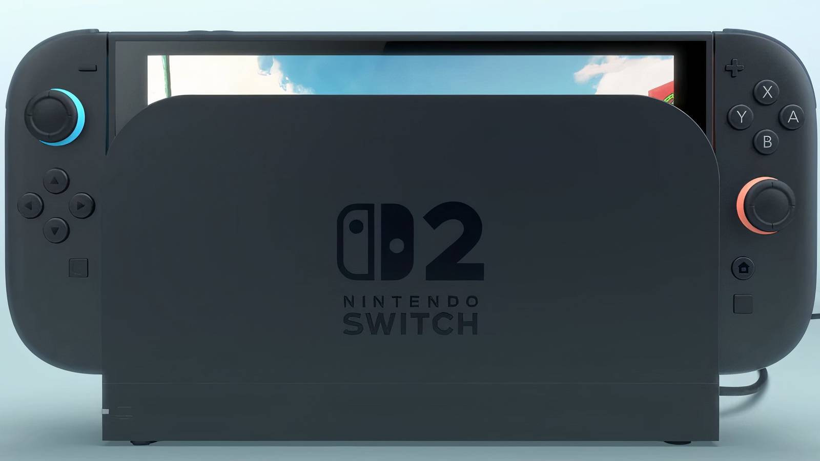 Switch 2 in dock