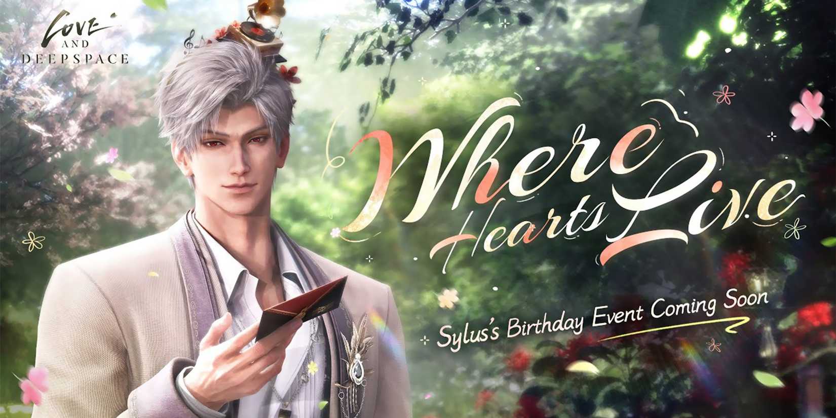 sylus first birthday banner in love and deepspace