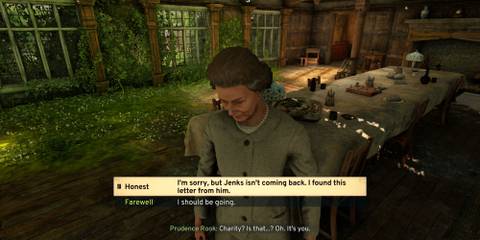Telling Prudence about Jenks in Atomfall