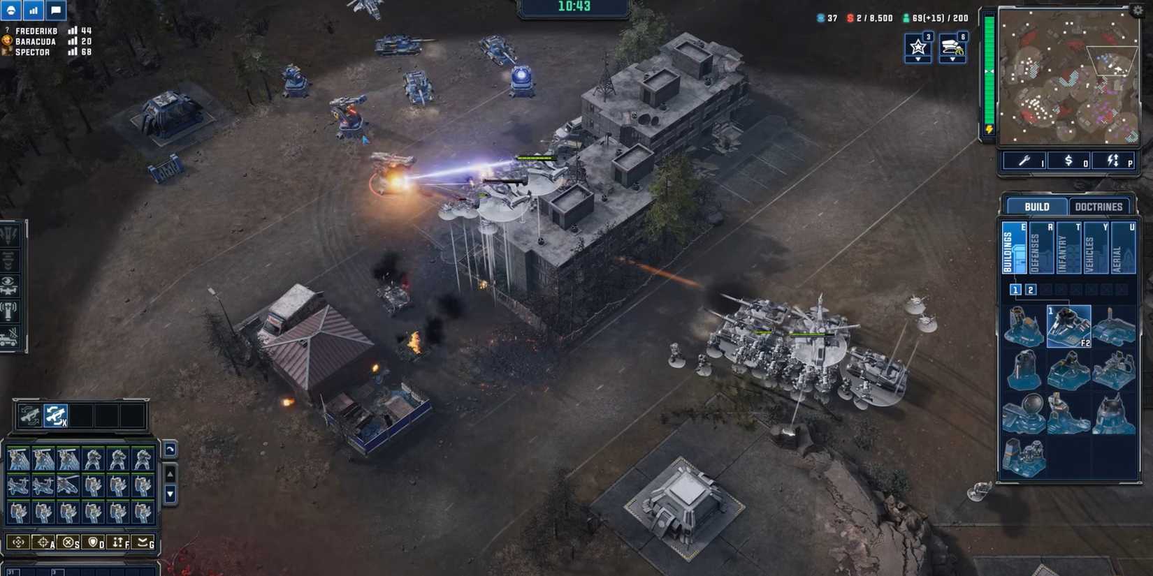 Tempest Rising defensive structures