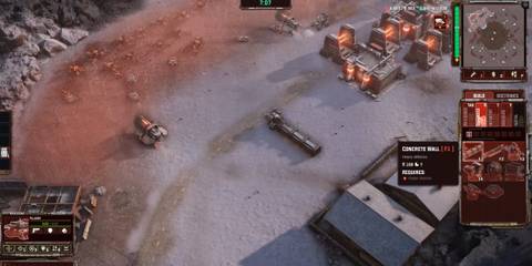 Tempest Rising Dynasty turret and wall