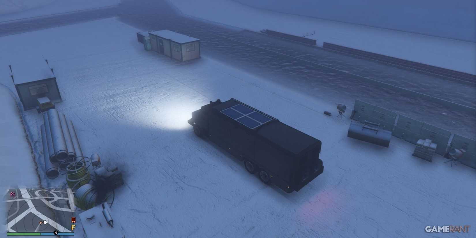 Terrorbyte snow - GTA Online