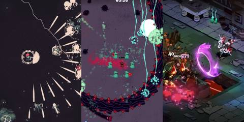 Mages Survival on centre, 20 minutes till dawn on left and Hades on right