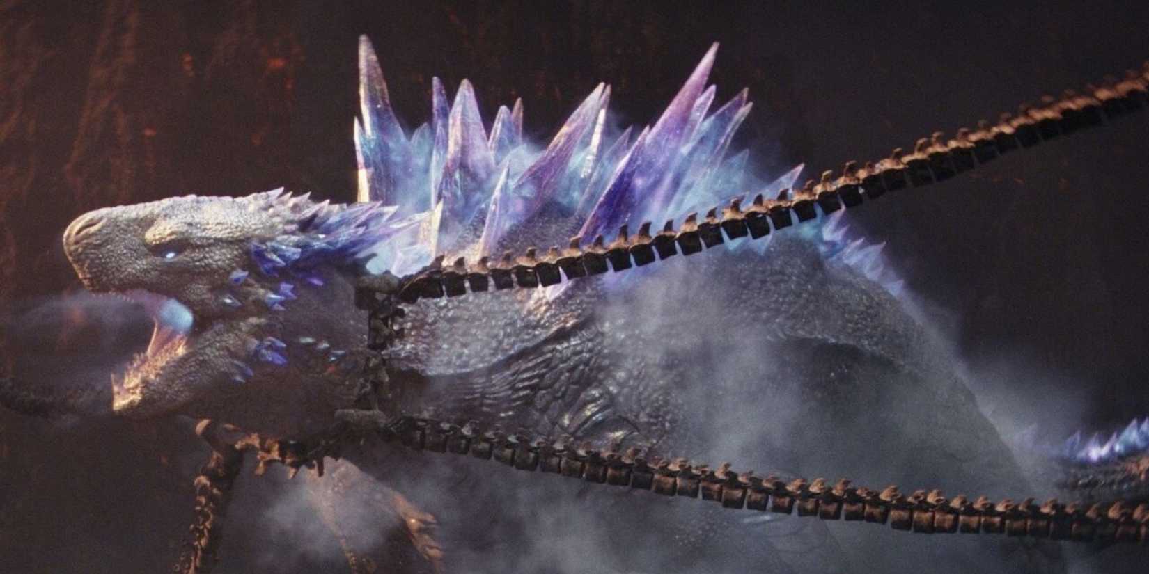 Scar King's army bring out Shimo in Godzilla x Kong The New Empire