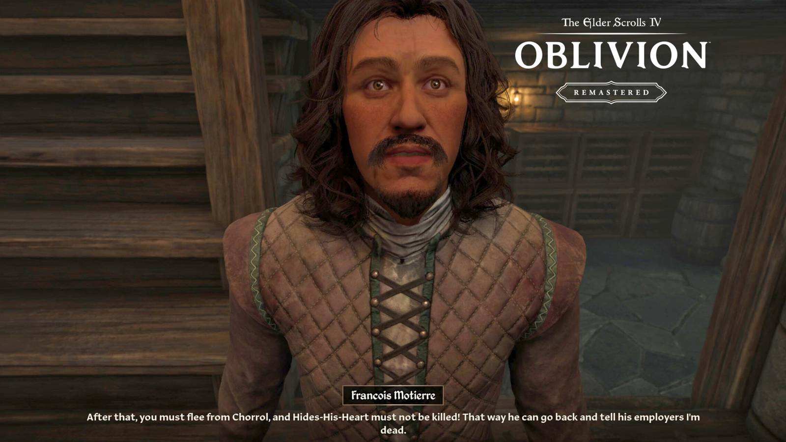 The Assassinated Man Quest Oblivion Remastered