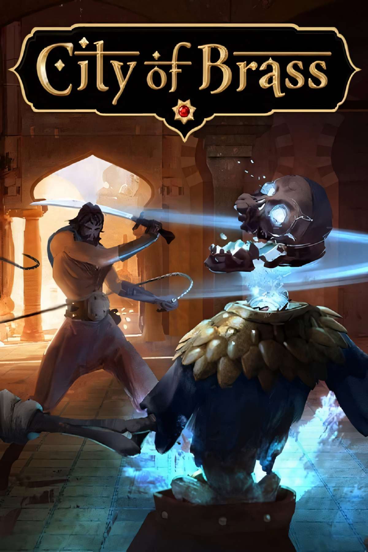The City of Brass Tag Page Cover Art