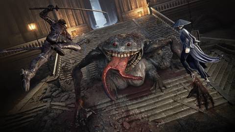 the duskbloods multiplayer boss fight