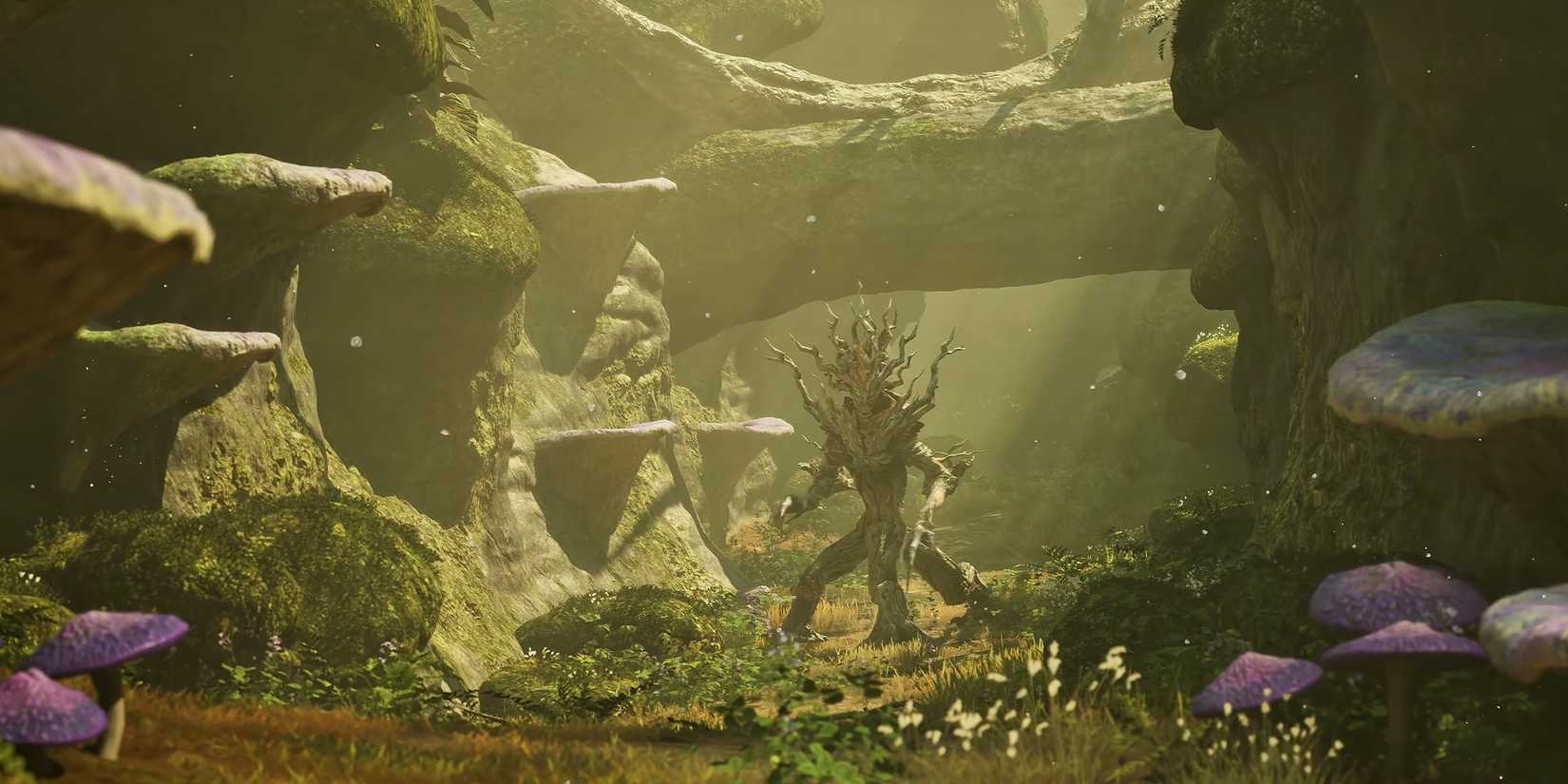 The Elder Scrolls 4 Oblivion Remastered creature in green woods