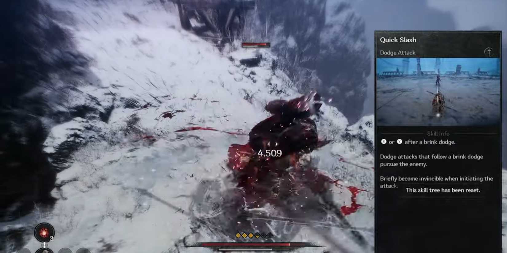 The First Berserker Khazan spear quick slash