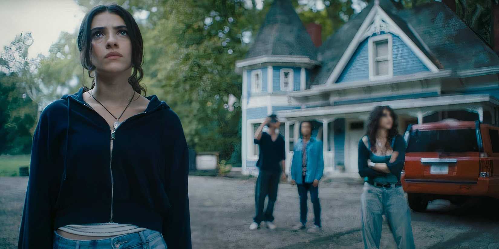 The group arriving at Glore Valley in Until Dawn (Movie)