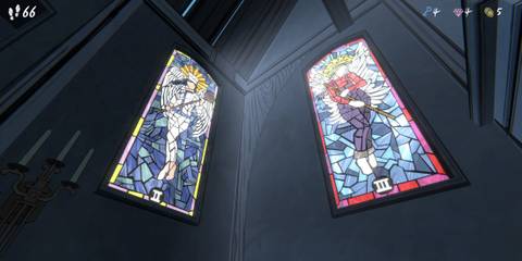 the second and third mosaic in blue prince, the chef and farmer