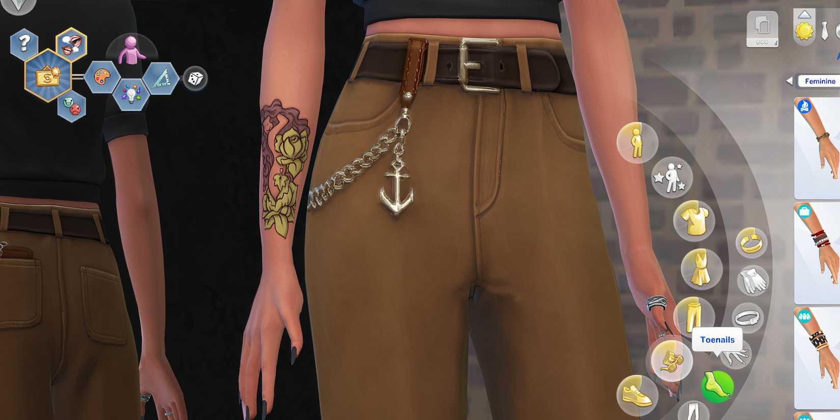 Nymph tattoo from Businesses & Hobbies