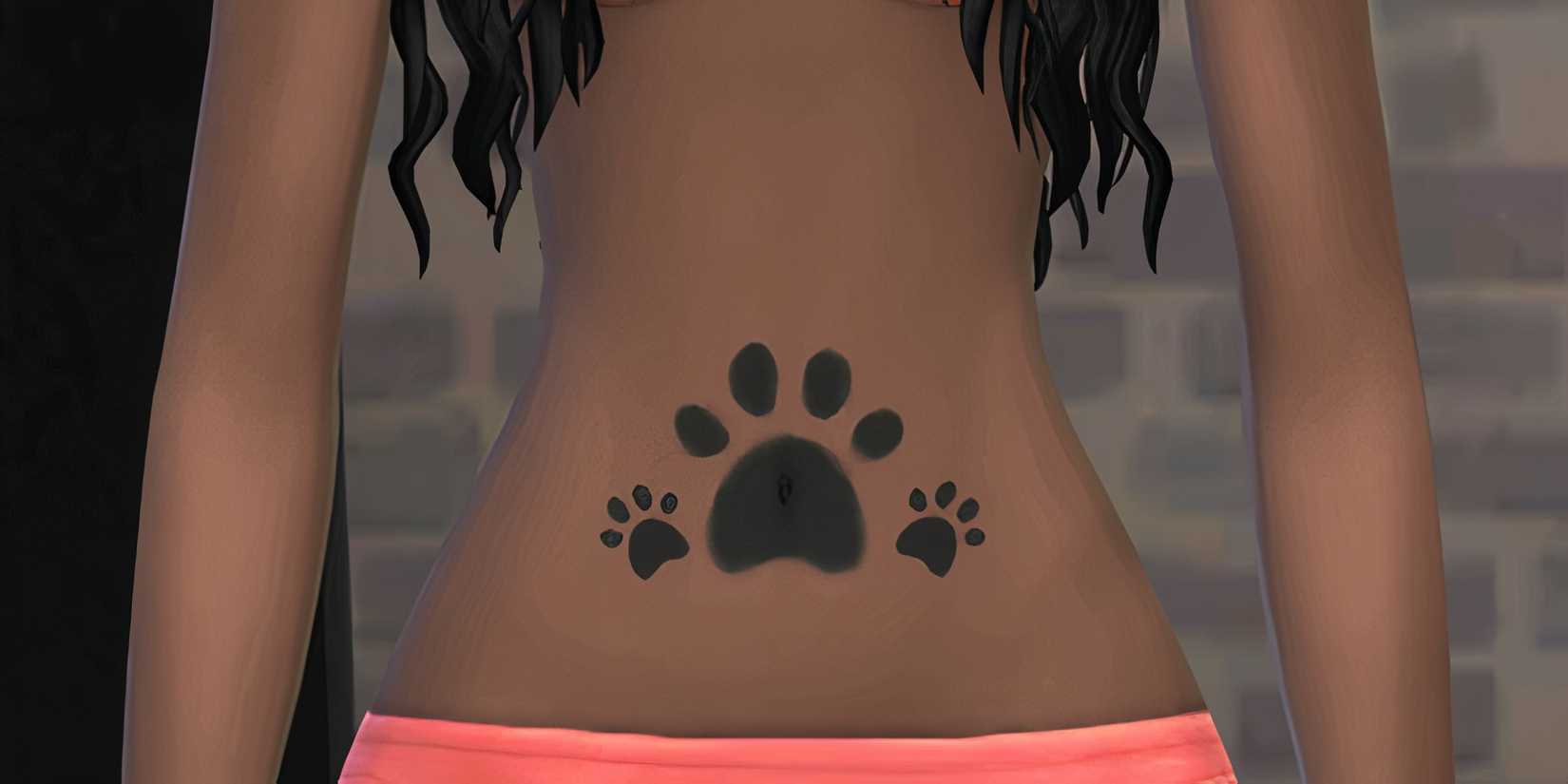 The Sims 4 Paw Print