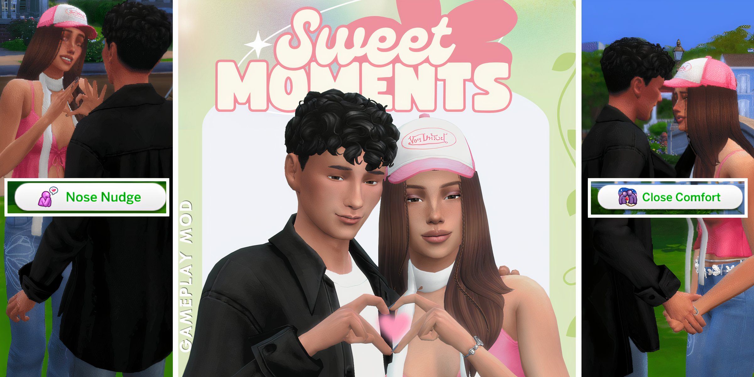 Sweet Moments mod with new romantic interactions and animations