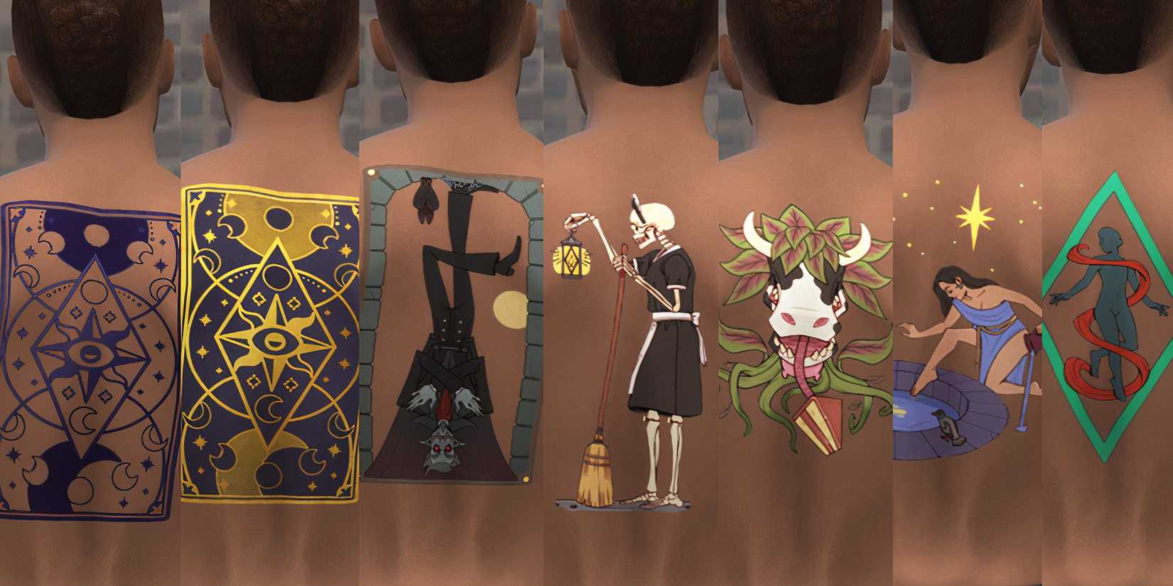 Tarot Card tattoo from Businesses & Hobbies