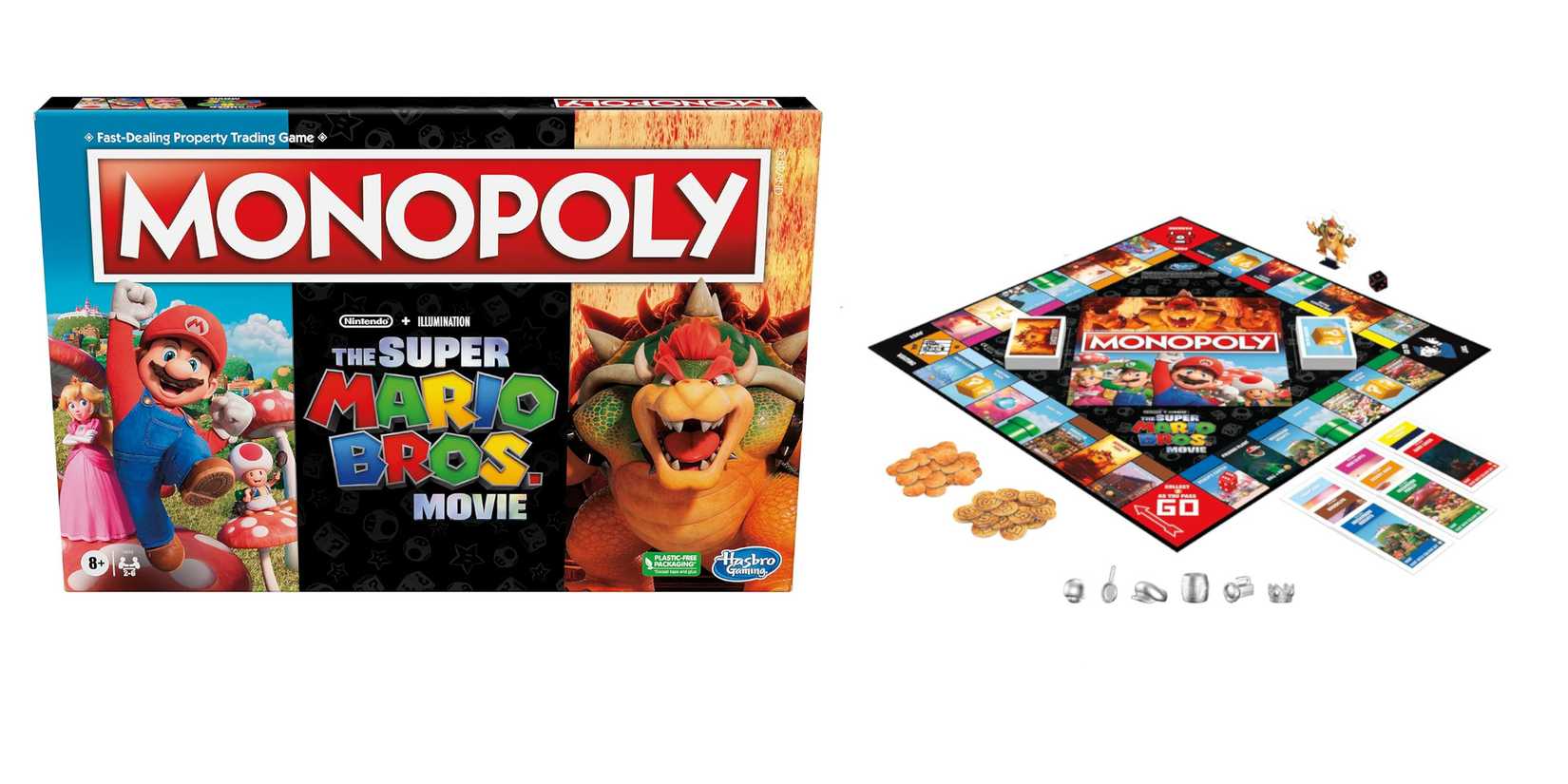 The Super Mario Bros. Movie Monopoly Board Game