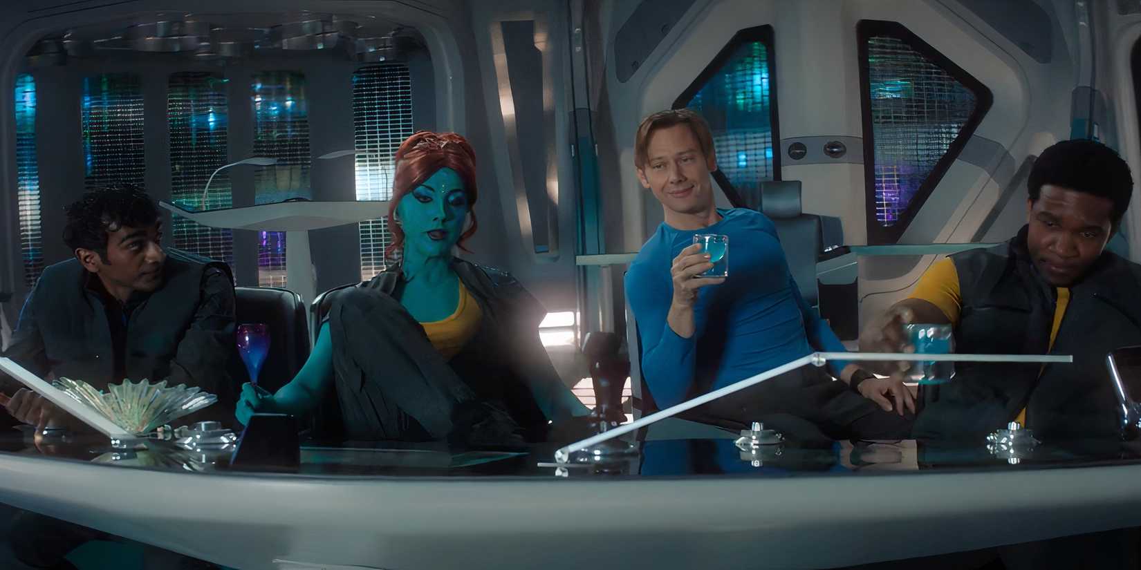 The USS Callister crew in Black Mirror Season 7