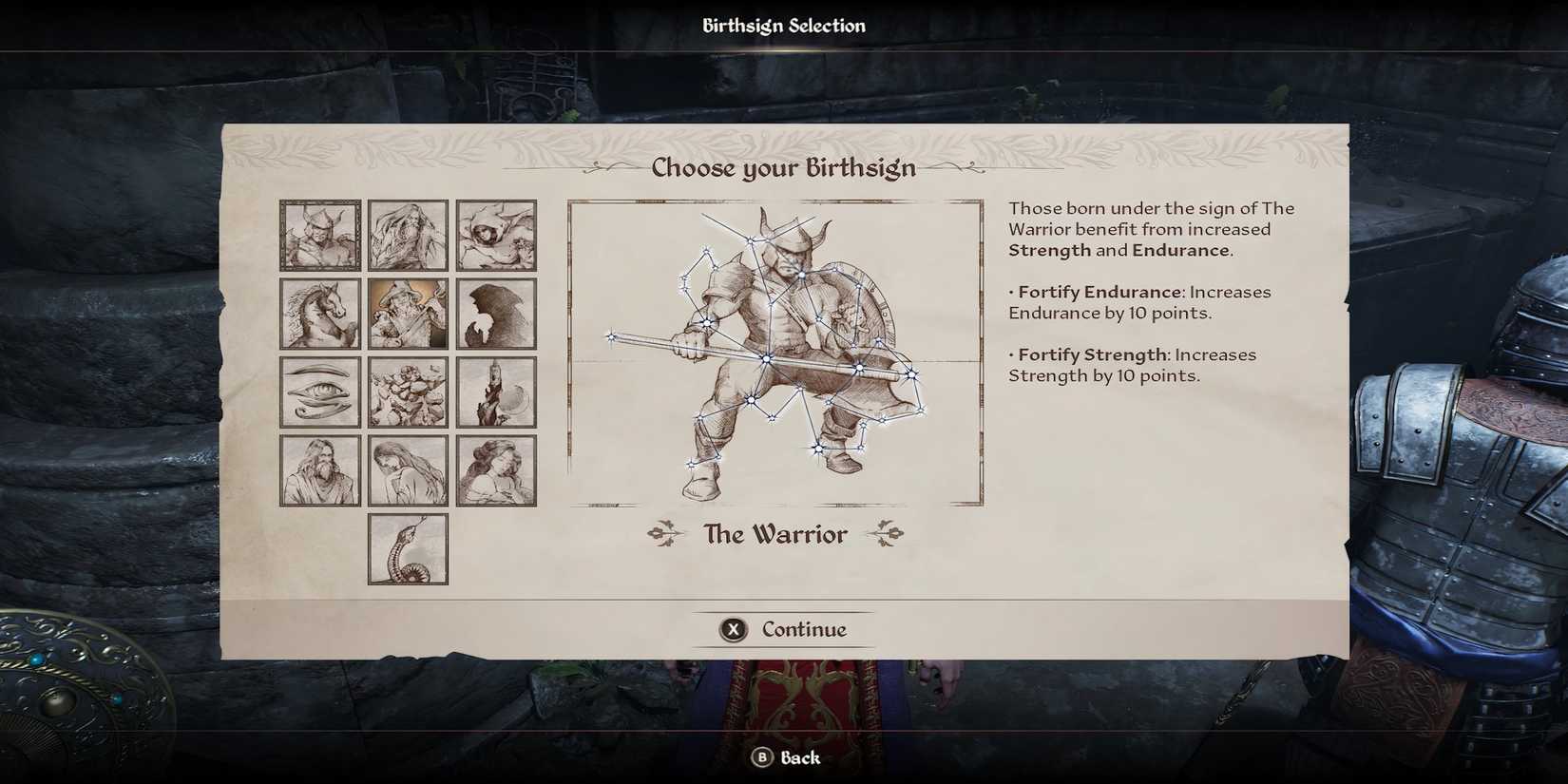 The Warrior Birthsign in The Elder Scrolls 4 Oblivion Remastered