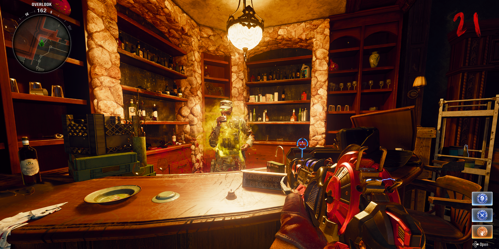 the whiskey flask item