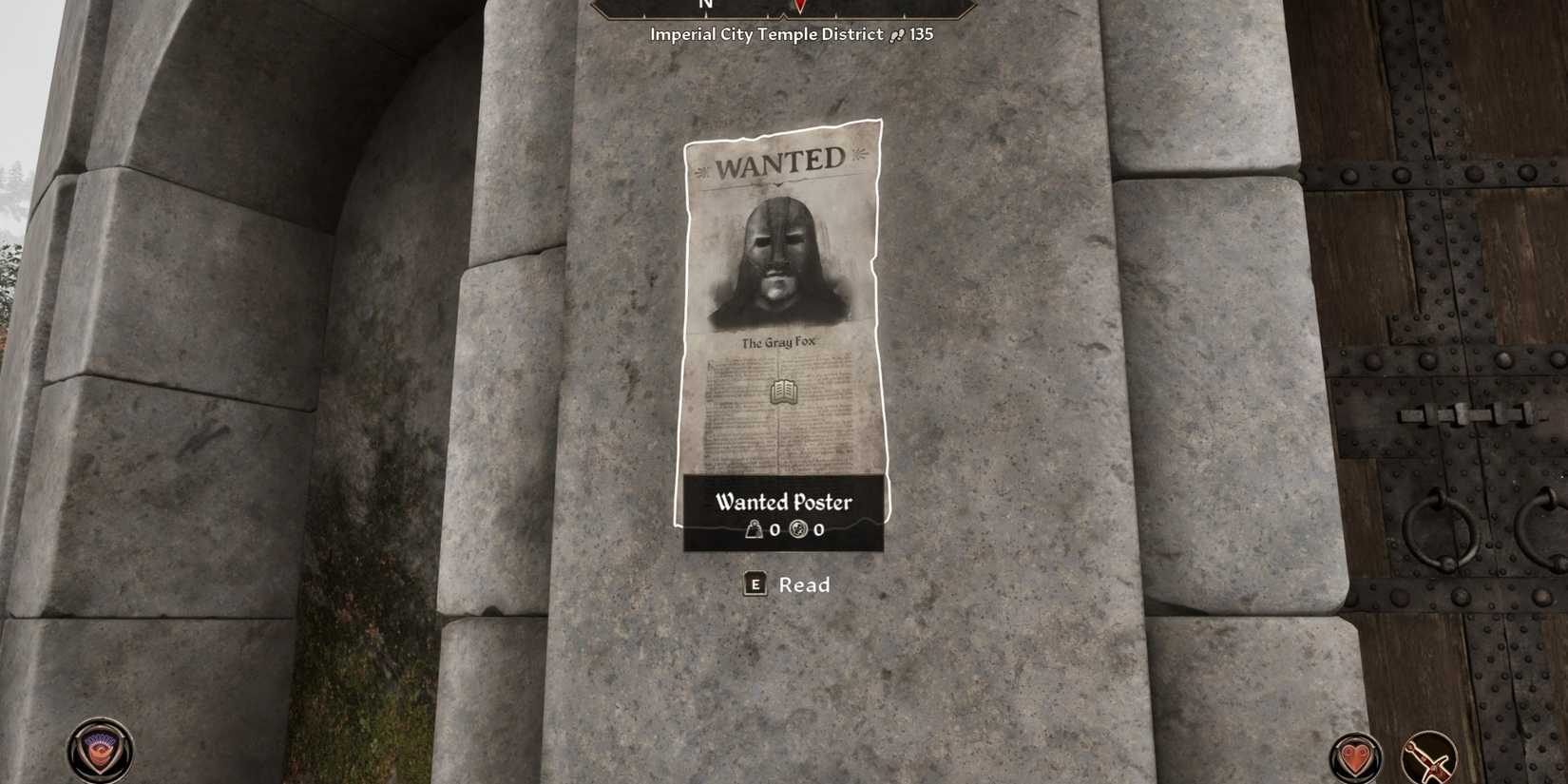 wanted thieves guild poster in oblivion remastered