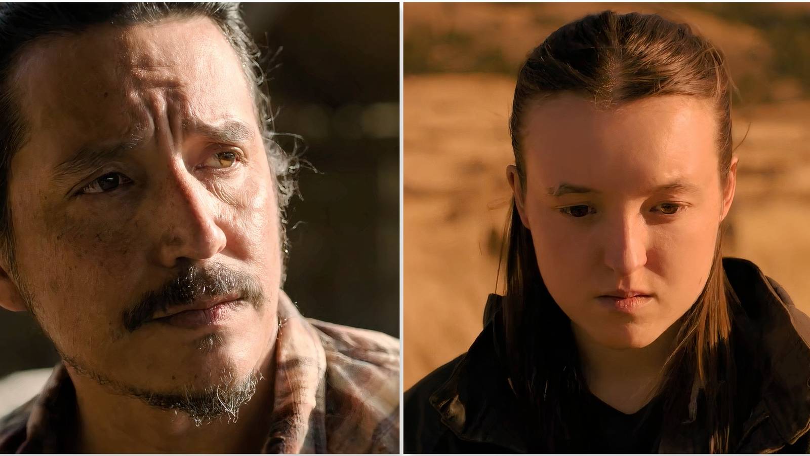 Tommy and Ellie in The Last of Us Season 2