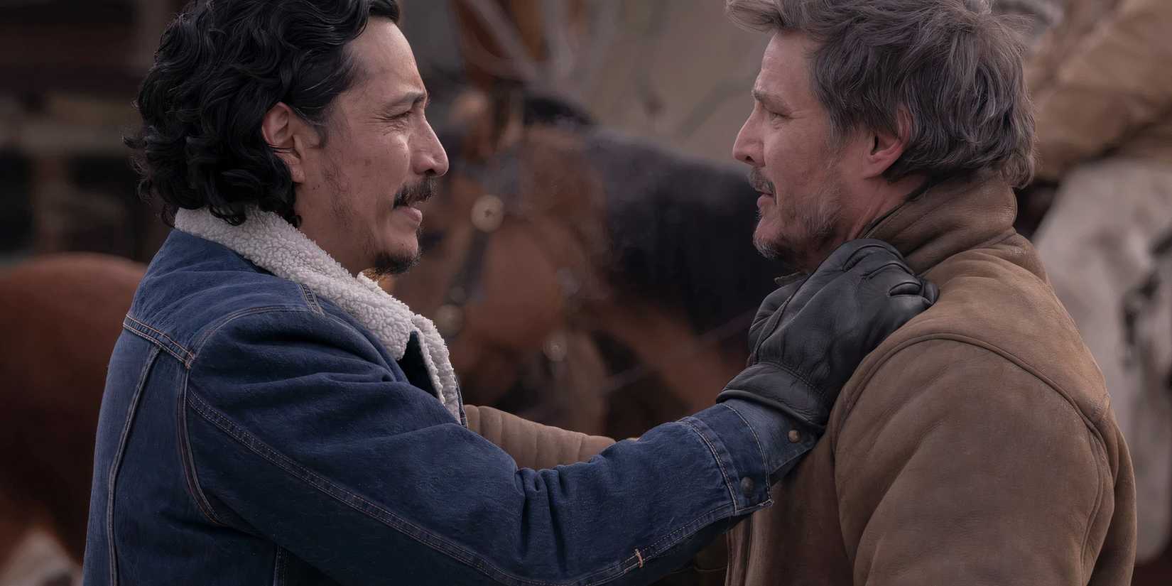 Tommy and Joel in The Last Of Us Season 2