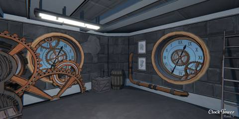 top of the clock tower in blue prince