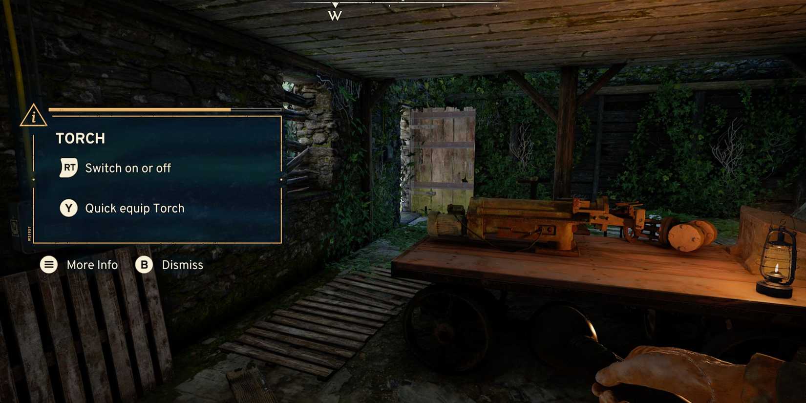 Torch controls in Atomfall