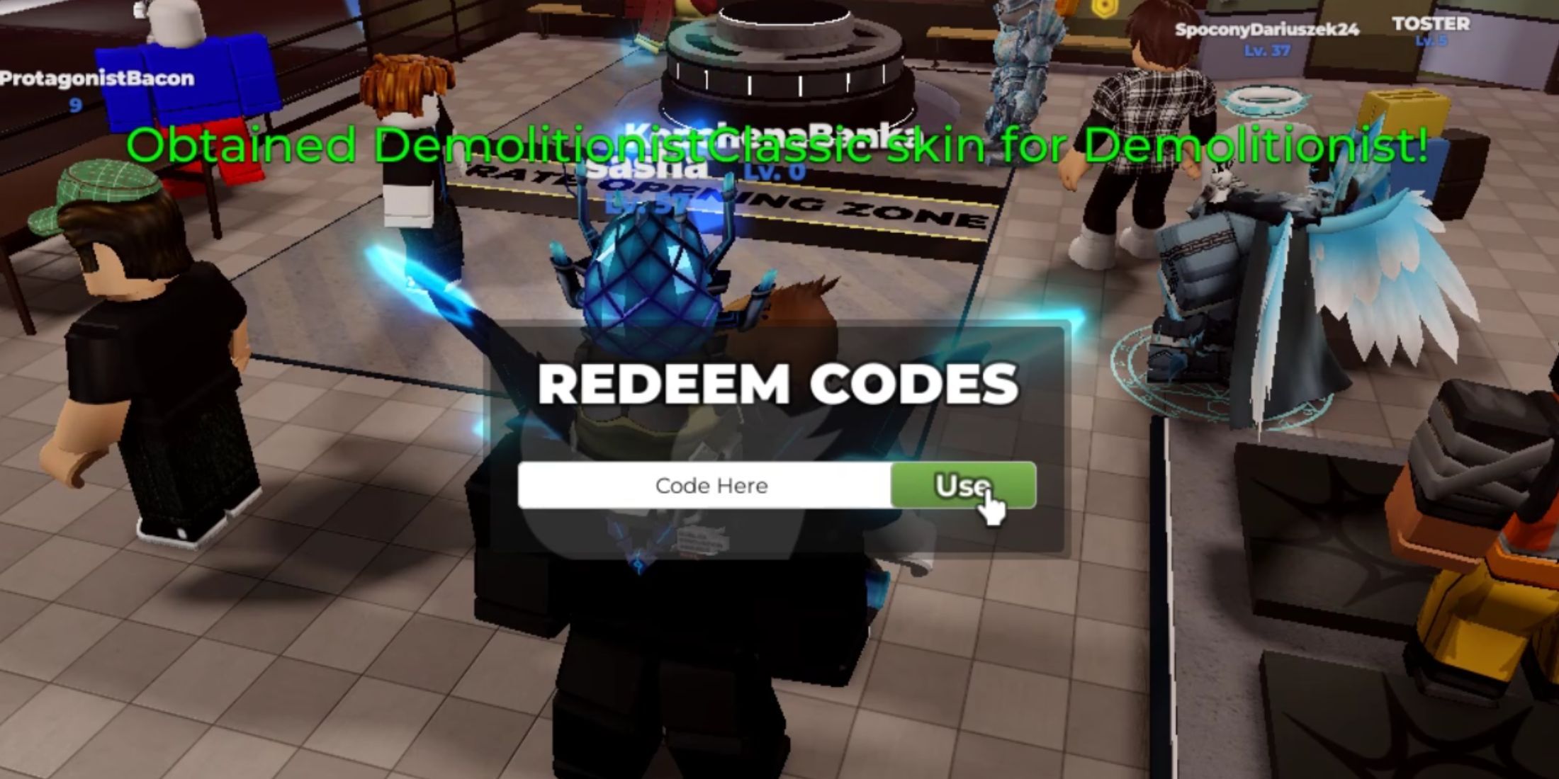 Tower Blitz Code tab