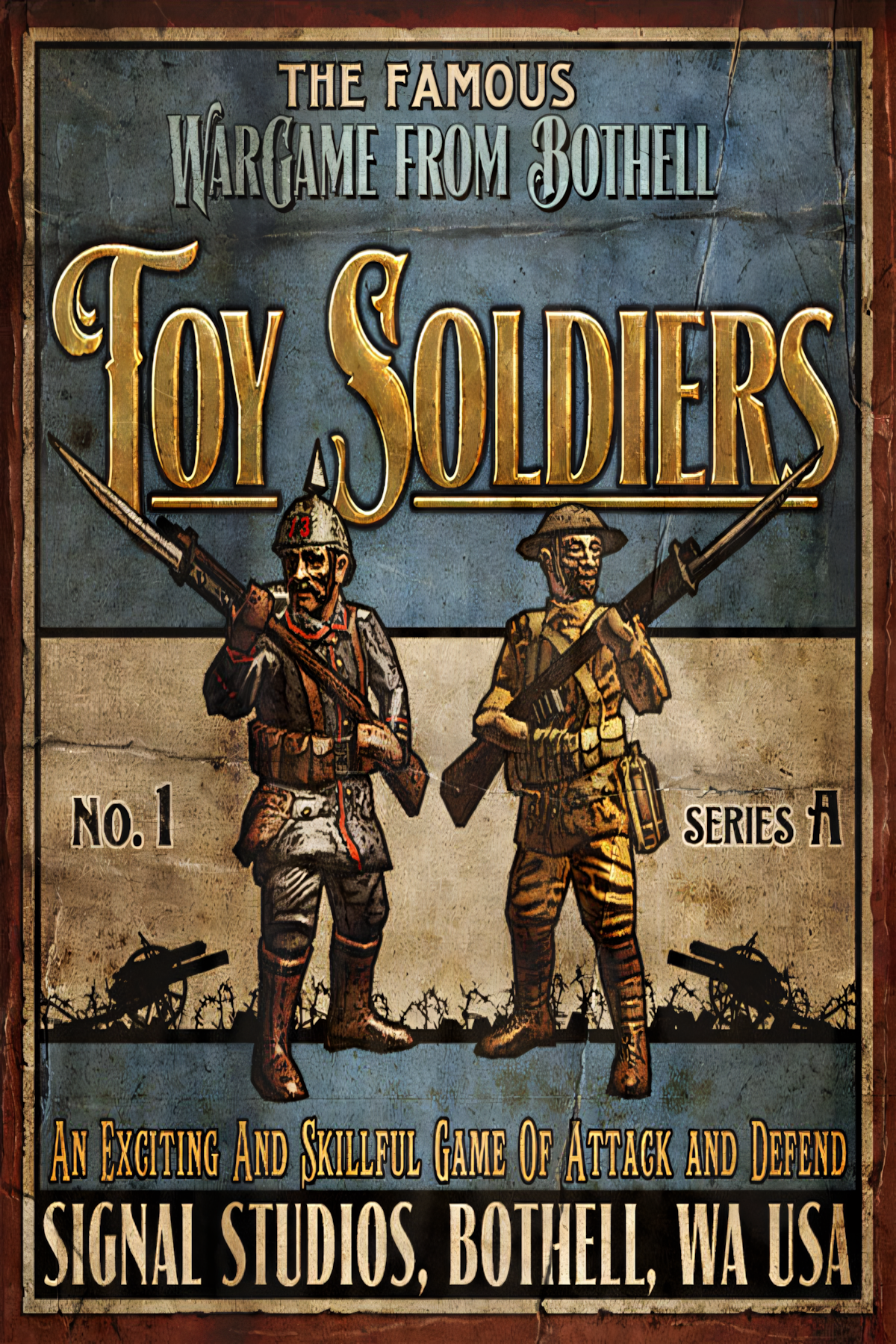 Toy Soldiers Tag Page Cover Art
