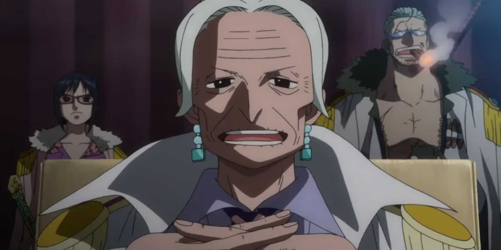 Tsuru Strongest Marines from the old generation in one piece