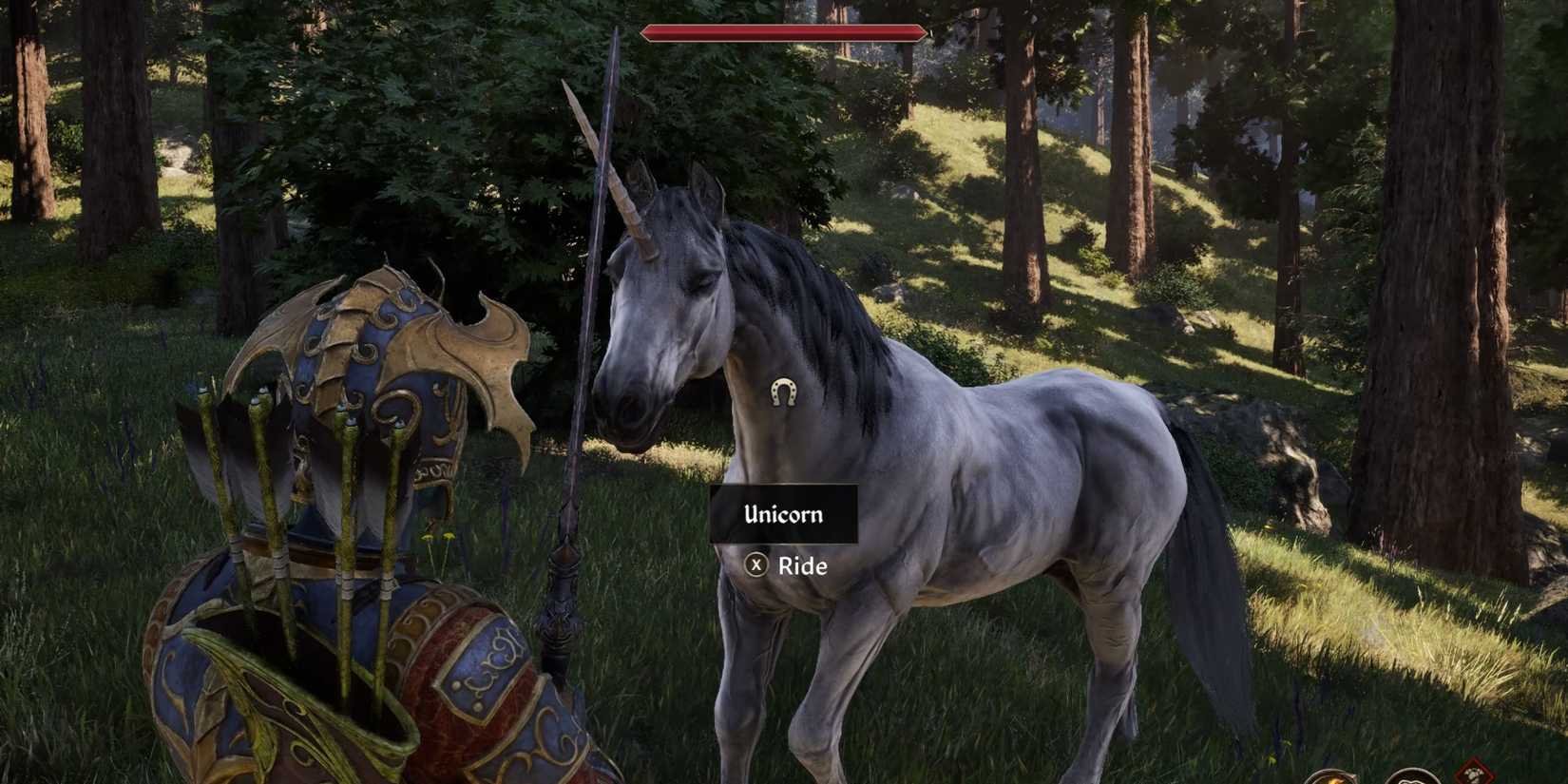 Unicorn Attack in Oblivion Remastered