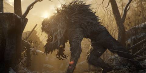 Mutated werewolf in Resident Evil Village