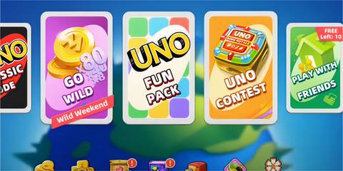 UNO mobile game screen