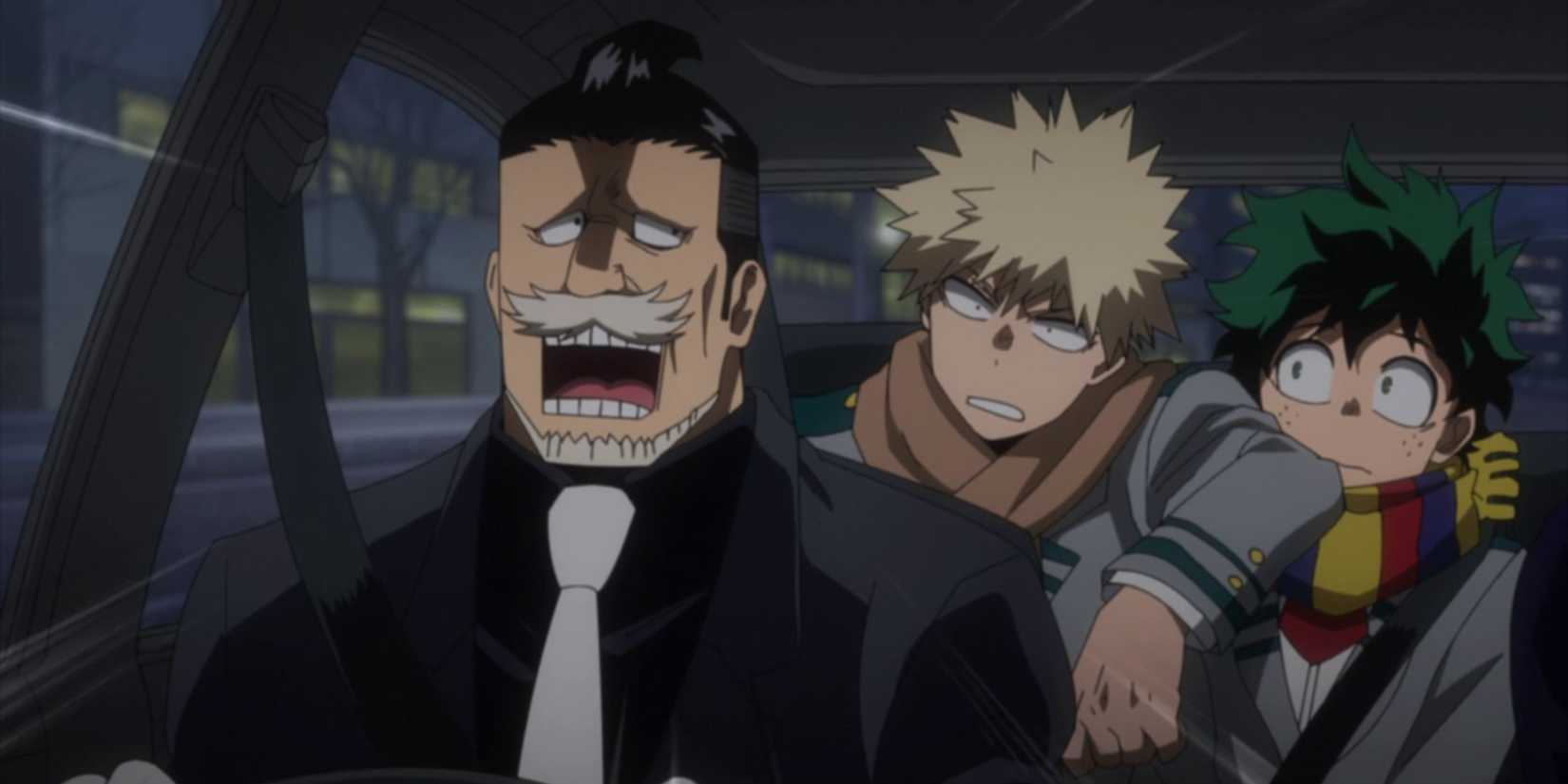 Untenmaru arguing with Bakugo - My Hero Academia