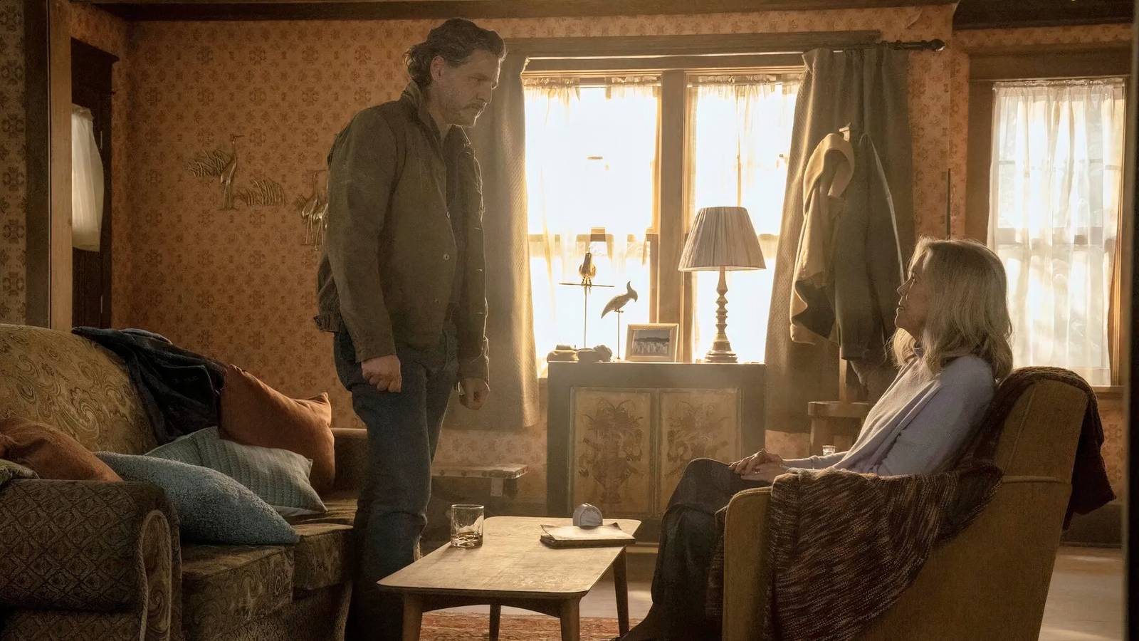 Pedro and Catherine in the last of us season 2