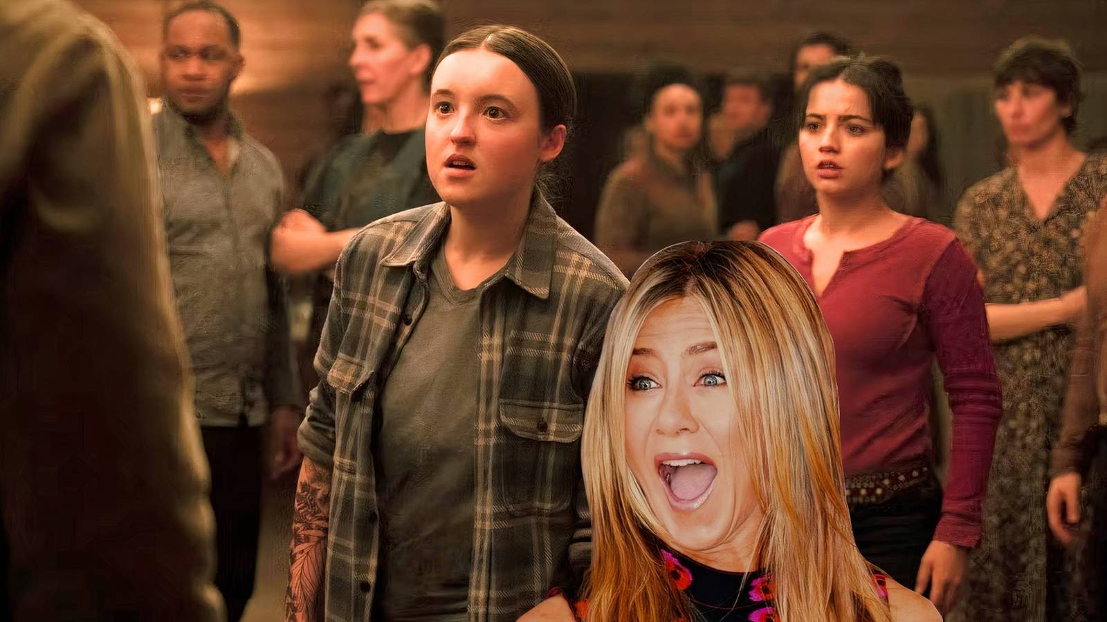 the last of us season 2/Jennifer Aniston - custom image by Rachael Fiddis