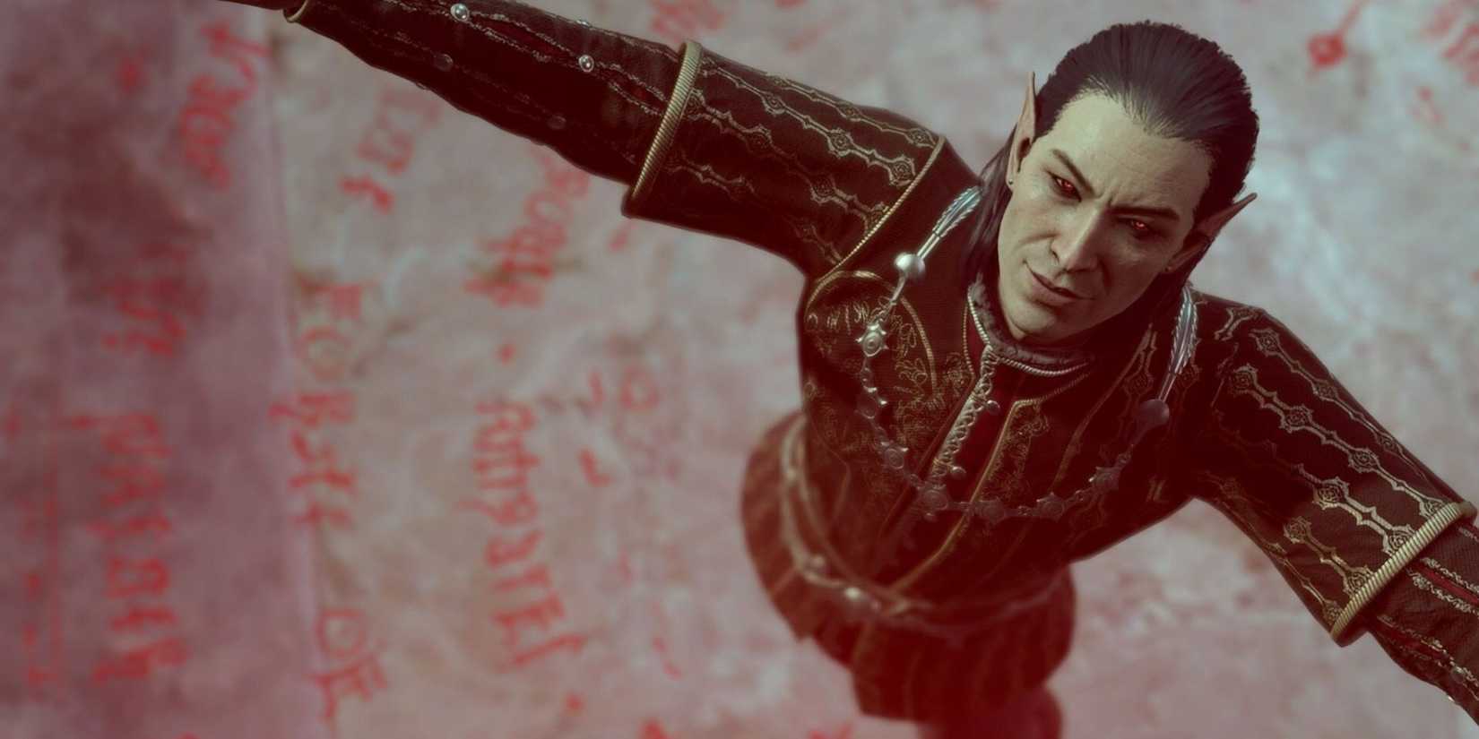 Cazador doing a ritual in Baldur's Gate 3
