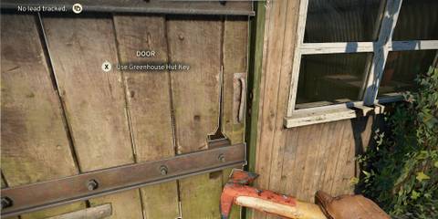 Using the Greenhouse Hut Key in Atomfall