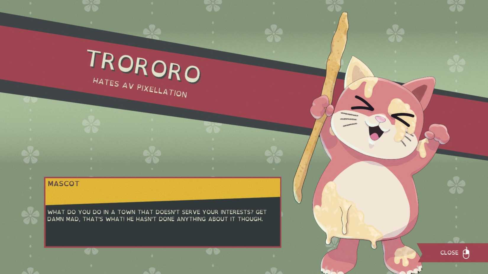 Trororo from Promise Mascot Agency