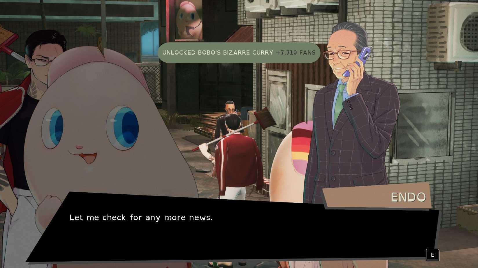 Endo from Promise Mascot Agency