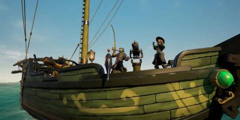 Fishing in Sea of Thieves