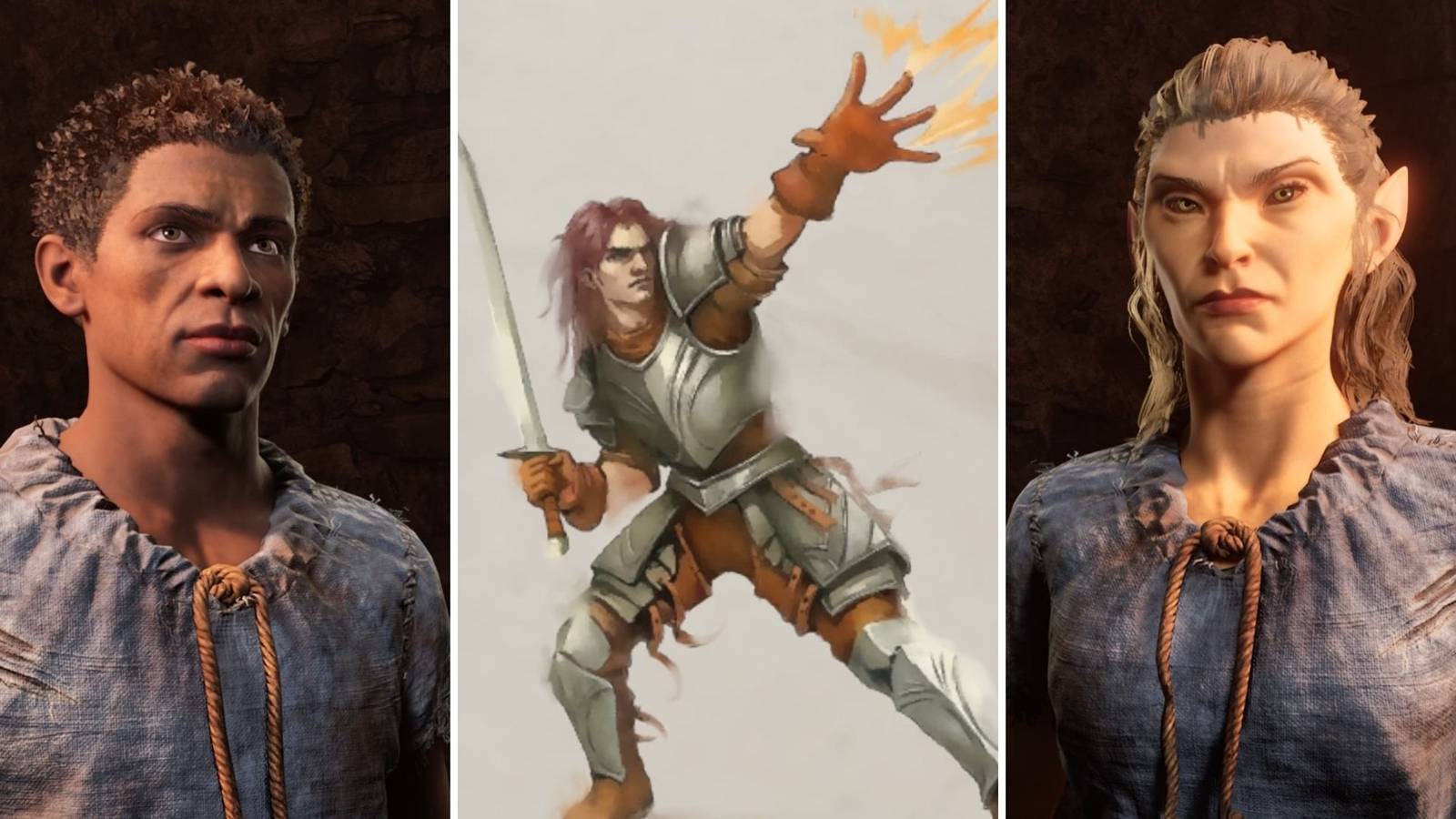 A grid showing the Spellblade and two races that are great for it in The Elder Scrolls 4: Oblivion Remastered