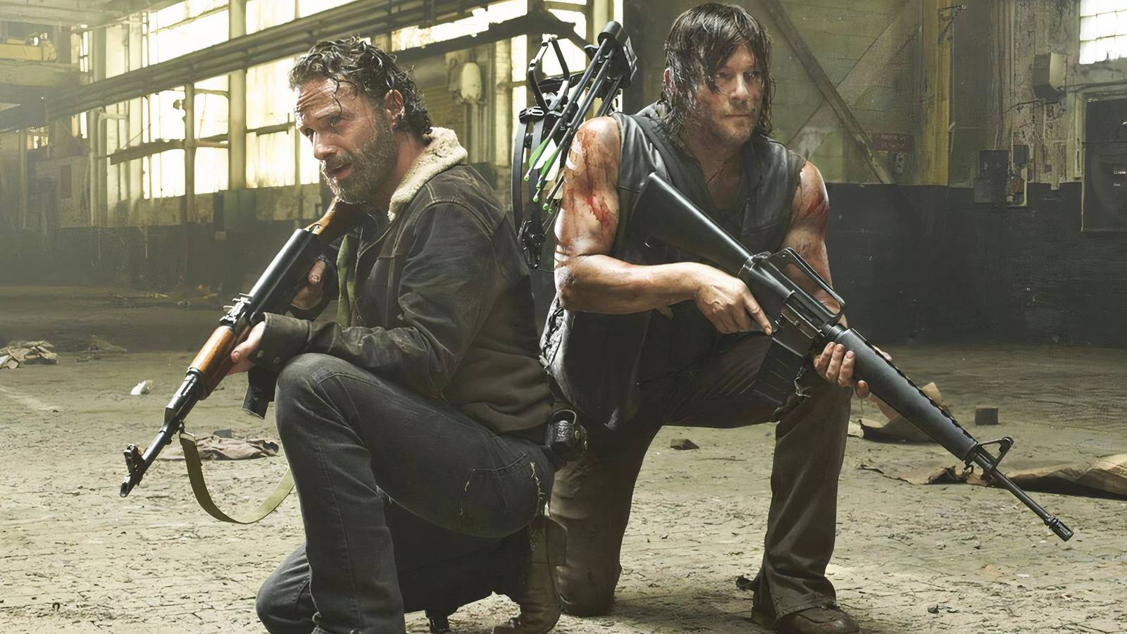 the walking dead Daryl and Rick