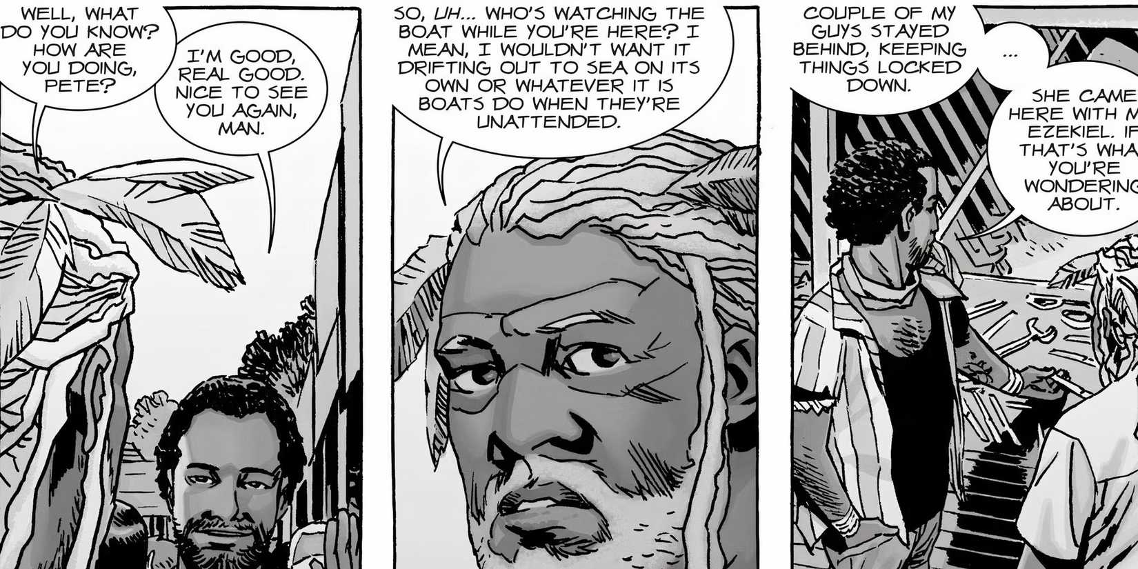 Pete from The Walking Dead Comic